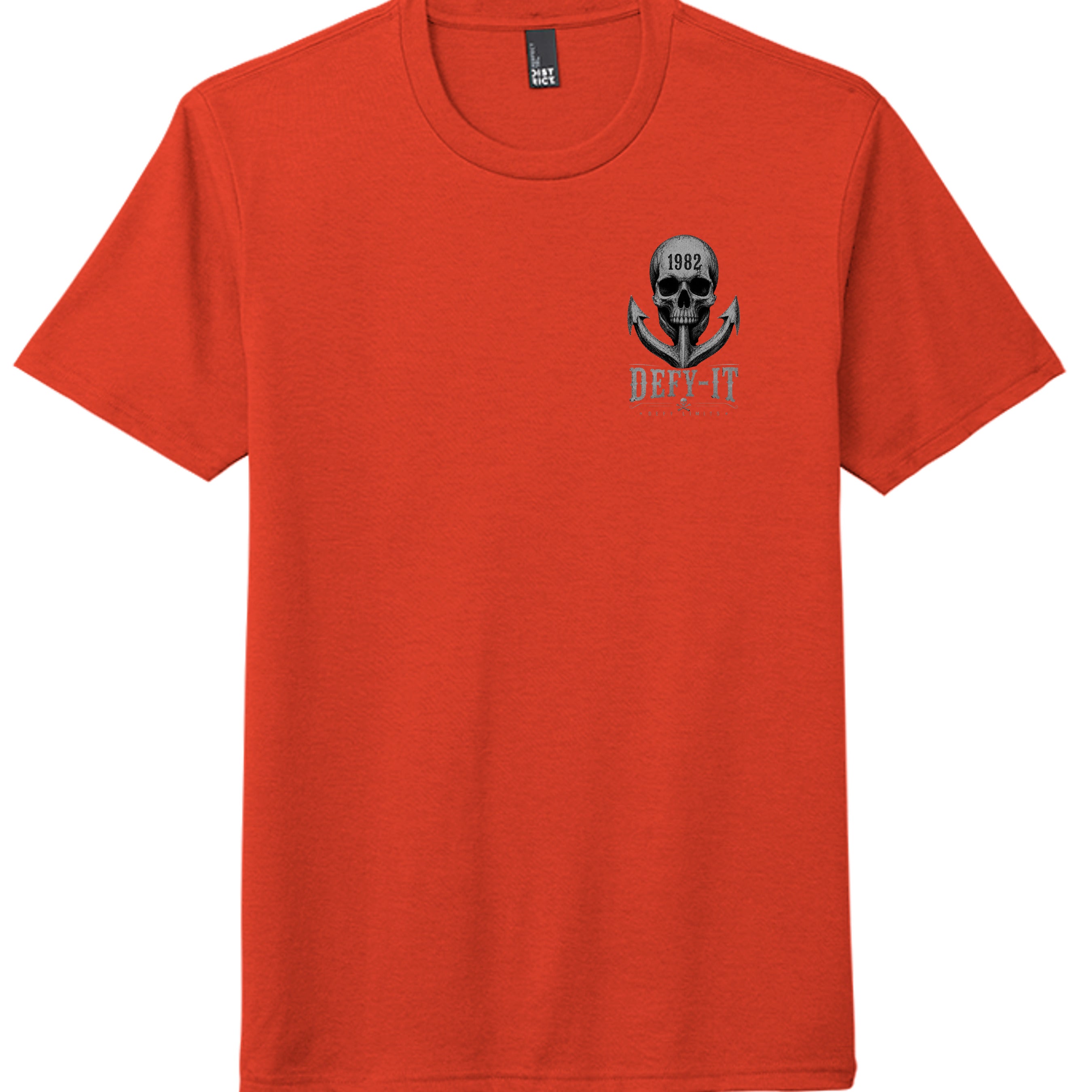 Deep Orange Heather - DM130 - FRONT