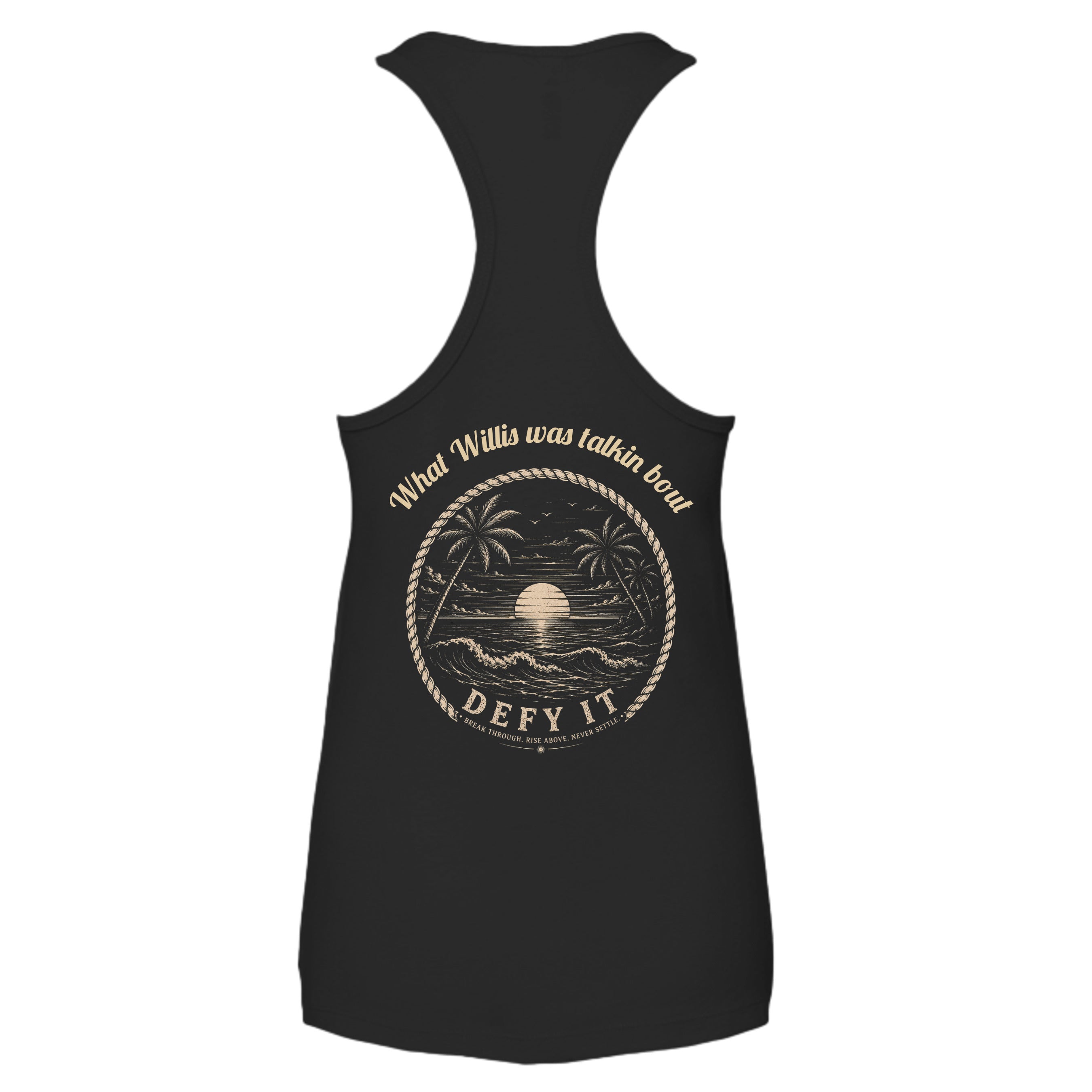 BLACK - B6008 - BACK