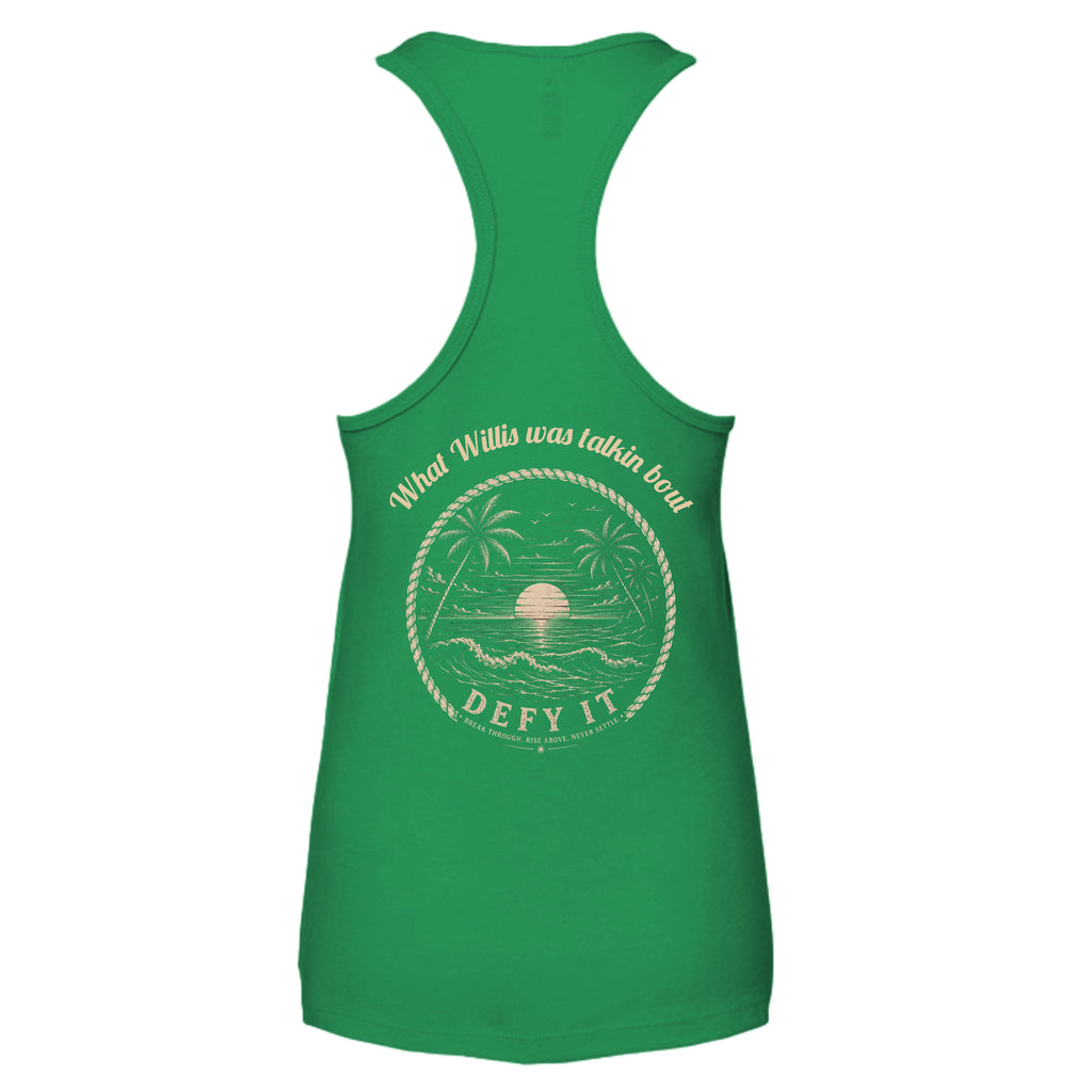 Synthetic Green - B6008 - BACK