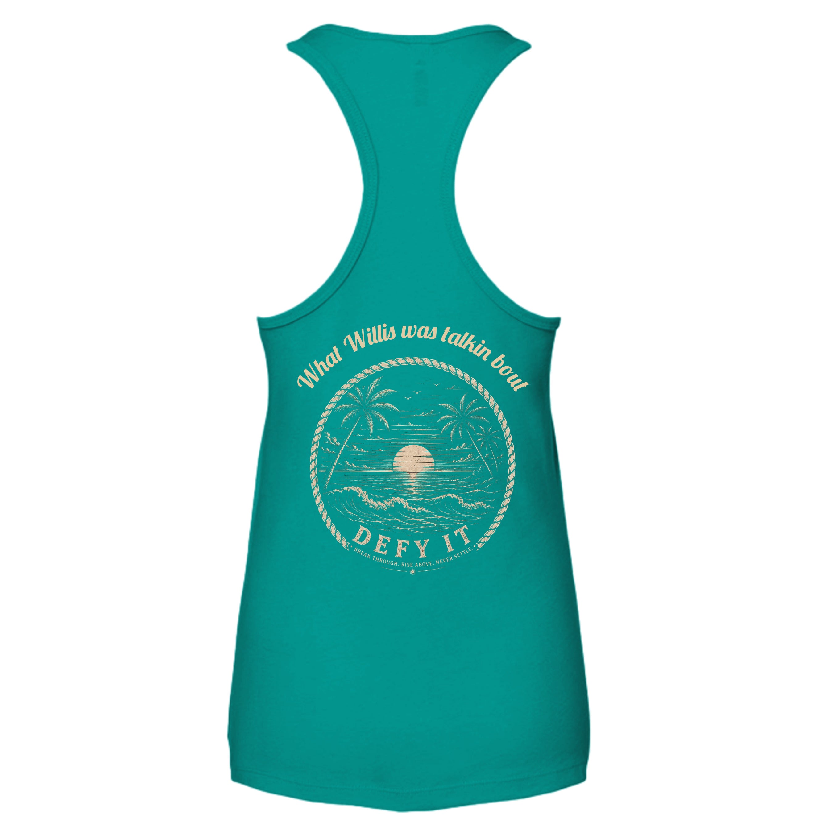 TEAL - B6008 - BACK