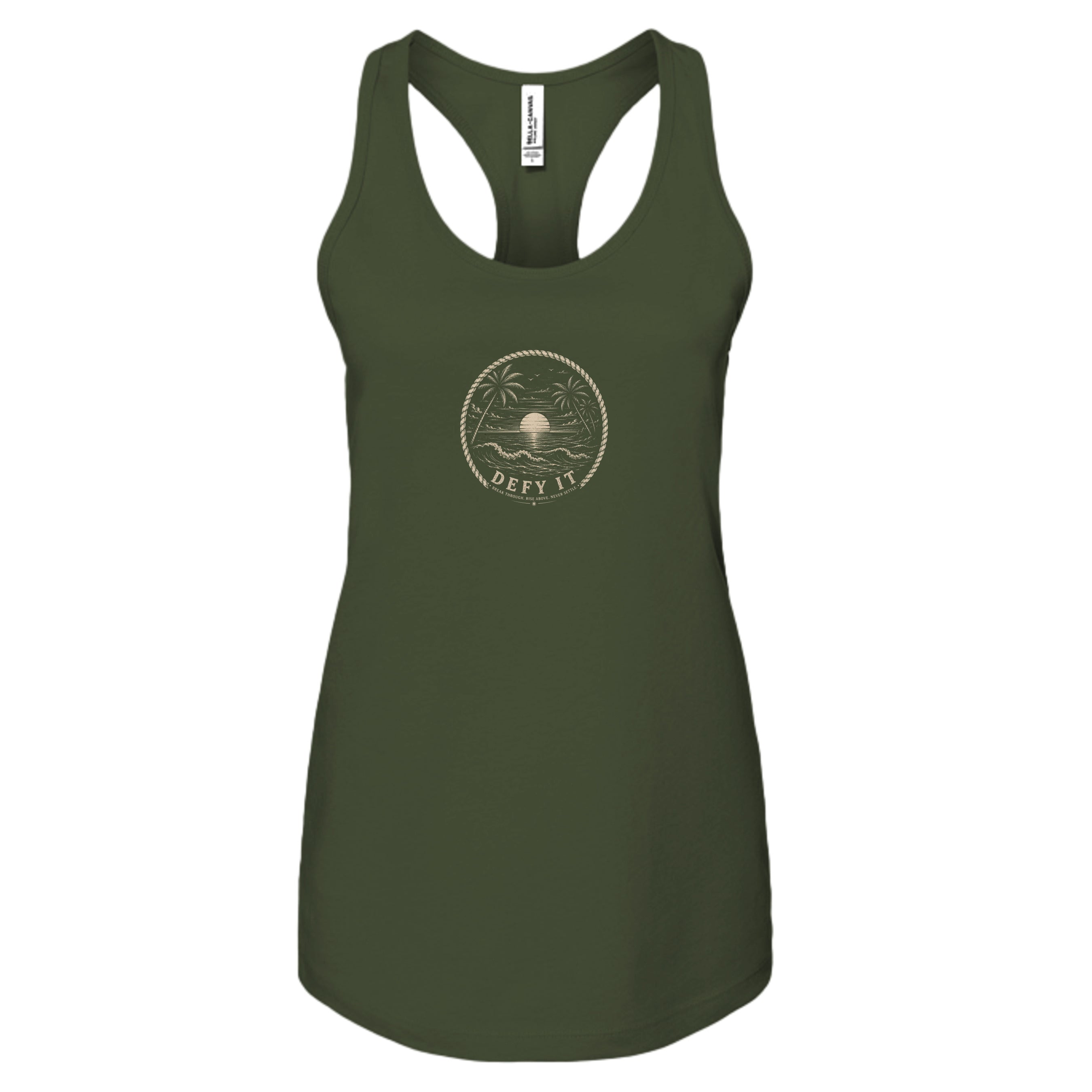 MILITARY GREEN - B6008 - FRONT