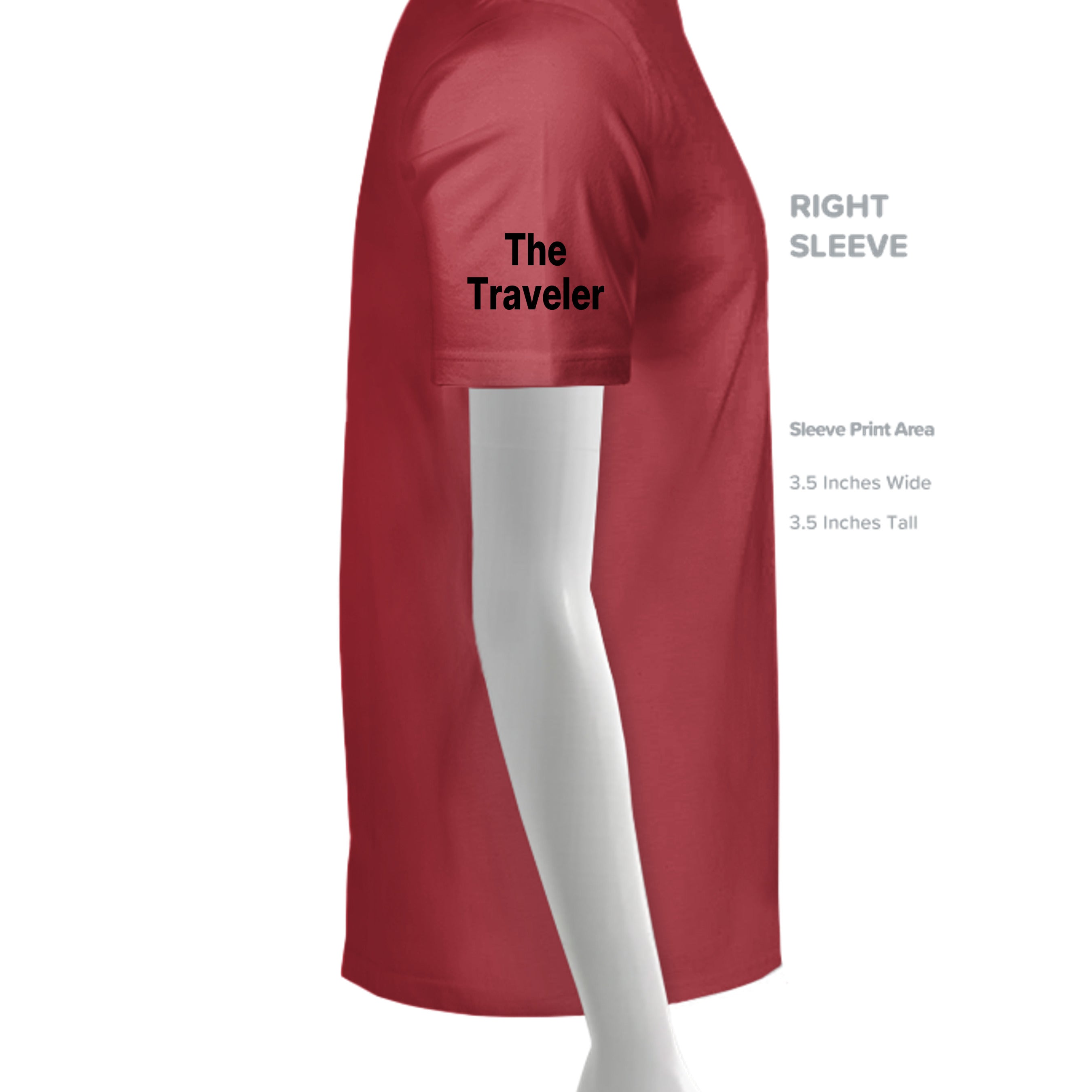 Cherry Red - 3000 - SLEEVE_RIGHT